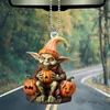 Figurine decorative Decorazioni da appendere per auto Halloween Ornamenti Goblin Regali Ciondolo in acrilico Decorazioni per la casa fai da te