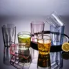 Tumblers 280 ml Shatterproof Acrylic Water Unbreaktable Drinking Glasses Återanvändbart öl Champagne Cup Diskmaskin Safe