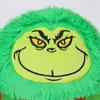 Nuovo Natale Verde peluche cuscino cuscino capelli verdi mostro Peluche verde regalo di Natale a casa Cuscino Greencie UPS / DHL gratuito