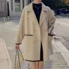 Small Style for Women in Autumn and Winter 2023 New Woolen Coat Thickened Popular Korean Drama