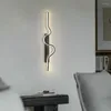 Wandleuchten aus Aluminium, LED-Leuchten, Nachttischlampe, Treppe, Küche, Wohnzimmer, Restaurant, Innenbeleuchtung, einfache Wandleuchte für Zuhause