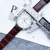 Relojes de pulsera para hombres 2023 Relojes para hombres Todas las esferas funcionan Reloj de cuarzo Alta calidad Top Marca de lujo Reloj cronógrafo Iw Correa de cuero de moda Montre de luxe Tipo cinco