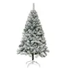 Christmas Decorations White Snowflake PVC Artificial Tree Snow tree made cedar mall window decoration 231110