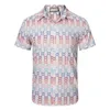 Womens Designer t shirt Summer Button Down Bowling Men ROYAL REBELLION BAROCCO Print Dress Casual Silk Shirt M-3XL