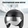 Skihelme Ski-Snowboard-Helm mit abnehmbarer Brille Snowboard-Helm mit Gehörschutz 12 Belüftungsöffnungen zum Skifahren Skateboard Snowboarden 231109
