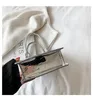 브랜드 올 매치 서양식 미러 작은 가방 여성의 새로운 트렌디 한 메신저 백 특허 가죽 광택 다이아몬드 싱글 어깨 토트 패킷