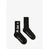 Chaussettes pour hommes Hommes Femme Sports de plein air Bas Tide Marque Adolescent Étudiant Hip Hop Style Alphabet Brodé Athlète Jambe Drop Livraison Dhjme