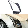 رأس مصباح رأس مصباح ل Cadillac ATS ATSL 2013 ~ 2019 غلاف العدسة الأمامية لعدسة المصابيح الأمامية Lampcover Lampcover Shell