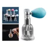 Opslagflessen Glitter Highlighter Powder Spray Fles Huiden vrouwen natuurlijk glanzend glas dispenser gereedschap-random kleur van mondstuk