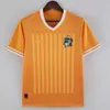 2023 Côte d'Ivoire Soccer Jerseys Équipe nationale de football KESSIE ZAHA 23 24 Côte d'Ivoire Chemises de football CORNET DROGBA Hommes Uniformes Enfants Kits Chaussettes Ensembles complets