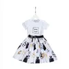 Baby children's clothing Designer set Children's summer luxury designer children's short sleeve set Size 90cm-160cm A13