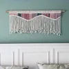 Gobeliny Macrame Home Decor oświadczenie na ścianie nad łóżeczko akcent boho house ocieplenie prezent przedszkola