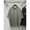 Luxe Designer Women T Shirt High Edition Lente/Summer Front Borduurwerk losse T-shirthuls