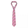 Papillon Dessert Uomo Donna Cravatte Slim Poliestere 8 Cm Classico Divertente Dessert Cravatta per abiti Accessori Gravatas Business