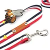 Collari per cani Guinzagli Pupply Pettorina per cani Guinzaglio per animali domestici 2 pezzi Set Moda Orso Ape Ricamo Collare per orsetti Cane Corda da passeggio Catena per cani di piccola taglia Cucciolo 231110