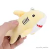 Fyllda plyschdjur Storlek 12 cm nyckelkedja Ocean Animal Plush Toy Mini Nyckel Present Dolls Gift Shark Plush fylld leksaksdocka barns lilla plyschleksak