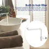 Set di accessori per il bagno Sifone per lavello Tubo anti-odore P-Trap Tubo di scarico flessibile ed espandibile per ciotole per shampoo Rifiuti del bagno