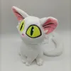 28/30cm karikatür siyah beyaz kedi peluş oyuncaklar yumuşak doldurulmuş hayvanlar anime suzume no tojimari peluş oyuncak çocuk oyuncak ev dekorasyon kız kızlar oyuncak hediye