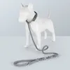 Colliers pour chiens Laisses Coton tissé 1 pièce Corde de type P Laisse pour animaux de compagnie Poinçon anti-déflagrant Ensemble de collier étanche Formation Chaîne P Chiens moyens et grands 231110