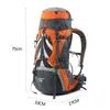 Outdoor Bags Backpack 70L Mountaineering Bag Man Rucksack Hiking Waterproof Travel Big Capacity 231109