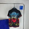 Mannen Designer Shirts Zomer Korte Mouw Casual Shirts Mode Losse Polo's Strand Stijl Ademende T-shirts Tees Kleding #02228k