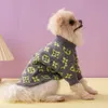 Designer Dog Clothes Design Pet Sweater Winter Warm Knitted Cold Weather Pets Coats Pullover Pets Clothing