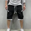 Męskie spodenki Summer Loose Shorts Mężczyznę Jogging krótkie spodnie swobodne fitness Streetwear Multi-Pieszeni Sport Casual Hip Cargo 230410