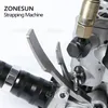 ZONESUN Sigillatrici ZS-KZ32 Automatica pneumatica 19-32mm Cinghia in acciaio Reggiatrice Tensione Taglio Imballaggio per legno Strumento di reggiatura in acciaio