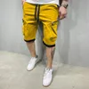 Męskie spodenki Summer Loose Shorts Mężczyznę Jogging krótkie spodnie swobodne fitness Streetwear Multi-Pieszeni Sport Casual Hip Cargo 230410