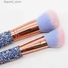 Makeup Brushes Diamond Makeup Brushes Set Eyeshadow Highlights Powder Foundation Lip Make Up Brush With Soft Hair Cosmetic Beauty Brush Holder Q231110