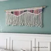 Gobeliny Macrame Home Decor oświadczenie na ścianie nad łóżeczko akcent boho house ocieplenie prezent przedszkola