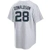 Camisas de beisebol personalizadas Aaron Judge Anthony Rizzo Yankee Gerrit Cole Derek Jeter Giancarlo Stanton Anthony Volpe DJ LeMahieu Gleyber Torres Harrison Bader Jersey