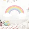 Adesivi murali Adesivo cartone animato Nuvola arcobaleno Nome personalizzato Adesivo da parete Asilo per ragazze Adesivo staccabile in vinile Camera da letto per bambini Decorazione domestica Regalo 230410