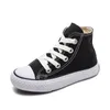 Sneakers High Top Canvas Es Shoes for Kids Girls Boys Anti-Slip Casual Sneakers Toddler Boy Shoes Candy Color Skate Shoes 230410 CONVERITY 3IJC