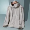 Kvinnorjackor Summer Hooded Jacket Mäns andningsbara solskyddskläder Fiskejaktdräkt Snabb torr hud Vindtät maskin 5xl 230410