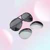 Car Brand 8478 Sunglasses P8478 A Mirror Lens Pilot Frame with Extra Lens Exchange Car Men Designer3518679