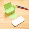 90st/Box Candy Colors Graffiti Card Diy Blank Pocket Message Cards English Words Study Memo Note School Stationery Stationery