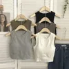 Camisoles Tanks Chest Chest Camisole من قطعة واحدة من صدرية محصوقة حمالات أعلى وسادة مثيرة نساء النساء براسيير قمم مع الملابس الداخلية حتى الملابس الداخلية