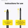 Selfie Monopods 1.5/3 Meter Ultra-long Carbon Fiber Invisible Selfie Stick Lightweight Adjustable Selfie Stick for Insta360 One X2 / R / X Gopro Q231110