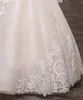 Girl Dresses Flower Dress Detachable Shawl Light Pink Tulle Lace Applique Sleeveless First Communion Wedding Children