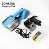 ZONESUN Industrial Equipment Battery Tools Hand Held For PP PET Packaging Strapping Sealing Machine Plastic Belt Battery Strap Width 13-16mm JD16