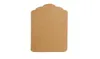 9x45 см коричнево-белый гребешок, пустая бирка из картона, бирка в стиле ретро, подарочная бирка, карточка с местом KD18441181