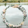 Party Decoration Wedding Arch Flower Door Outdoor Lawn Balloon Ring Stand Aluminium Circle Frame Kit