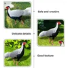 Garden Decorations 2 PCS Pheasant Decoration Stake Outdoor Lawn Acrylic Yards Dekorativa digitala skyltar