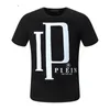 23SS Phillip Plain T-shirts Designer PP Czaszka Diamentowy druk T-koszulka Krótkie rękawie dolara brązowa niedźwiedź marka koszulka o nokrecie Wysokiej jakości czaszki streetwear