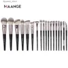 Make-up kwasten MAANGE 18-delige make-up kwasten set Professioneel natuurlijk haar Foundation poeder Oogschaduw Blush Make-up kwast Cosmetische schoonheidstools Q231110