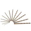 Freeshipping 13Pcs/lot Twist Drill Bit Set Round Shank Cobalt Drill Bit Woodworking Wood Metal Drilling power Tools ferramentas herrami Qgwn