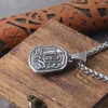 Pendentif Colliers Style Viking Divers Dragon Runes Original Matériau En Acier Inoxydable Collier Unisexe Cadeau D'anniversaire Usine En Gros