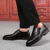 Dress Shoes Black Gentleman Dress Shoes Men Brogues Oxford Shoes High quality Suit Shoes For Men Classic Men's Business Leather Shoes Casual 231110