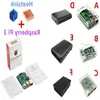 Freeshipping Raspberry Pi 3 Model B Kit Board med WiFi och Bluetooth 2st Copper kylflänsen Välj 1 Case Box Rasp Pi3 B, Ras Pi 3 B Ftacx